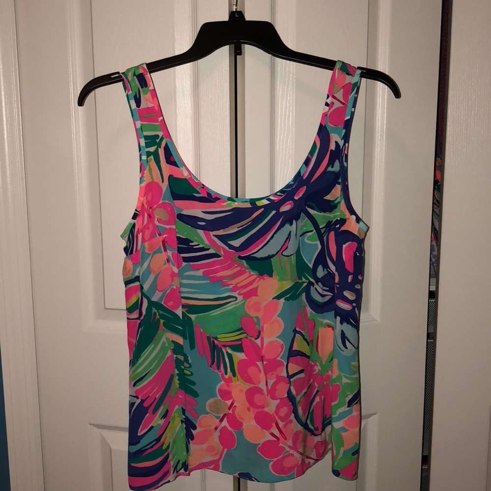 Lilly Pulitzer Exotic Garden Tank Top